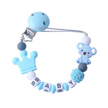 Load image into Gallery viewer, Baby Pacifier Clips for Infant Gifts New Style Baby Products Silicone Pacifier Chain Cartoon Silicone Toy Teeth Molar Chain
