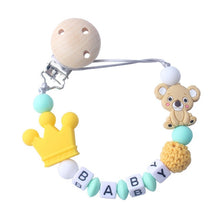 Load image into Gallery viewer, Baby Pacifier Clips for Infant Gifts New Style Baby Products Silicone Pacifier Chain Cartoon Silicone Toy Teeth Molar Chain