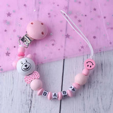Load image into Gallery viewer, Baby Pacifier Clips for Infant Gifts New Style Baby Products Silicone Pacifier Chain Cartoon Silicone Toy Teeth Molar Chain