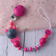 Load image into Gallery viewer, Baby Pacifier Clips for Infant Gifts New Style Baby Products Silicone Pacifier Chain Cartoon Silicone Toy Teeth Molar Chain