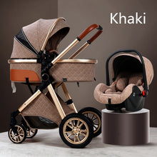 Load image into Gallery viewer, Multi-functional 2 in 1 Baby Stroller High landscape Can Sit Reclining Light Folding Two-way Eggshell design Baby Stroller