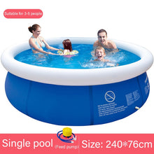Load image into Gallery viewer, Giant Inflatable Swimming Paddling Pool Clip Net Thick Super Home Bathtub Kids Summer Bath Tub Outdoor for Children Toys