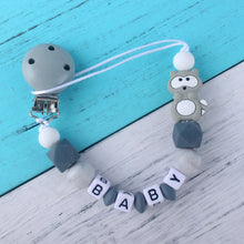 Load image into Gallery viewer, Baby Pacifier Clips for Infant Gifts New Style Baby Products Silicone Pacifier Chain Cartoon Silicone Toy Teeth Molar Chain
