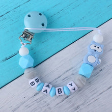 Load image into Gallery viewer, Baby Pacifier Clips for Infant Gifts New Style Baby Products Silicone Pacifier Chain Cartoon Silicone Toy Teeth Molar Chain
