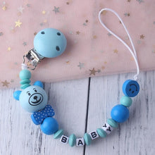 Load image into Gallery viewer, Baby Pacifier Clips for Infant Gifts New Style Baby Products Silicone Pacifier Chain Cartoon Silicone Toy Teeth Molar Chain
