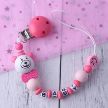 Load image into Gallery viewer, Baby Pacifier Clips for Infant Gifts New Style Baby Products Silicone Pacifier Chain Cartoon Silicone Toy Teeth Molar Chain
