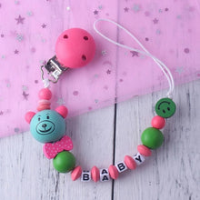 Load image into Gallery viewer, Baby Pacifier Clips for Infant Gifts New Style Baby Products Silicone Pacifier Chain Cartoon Silicone Toy Teeth Molar Chain
