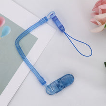 Load image into Gallery viewer, Baby Clip Pacifier Holder for Nipple Teether Chain for Dummies Plastic Infant Nipple Clip Holders Nipple Holder Baby Pram Hook
