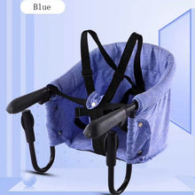 Load image into Gallery viewer, Portable Foldable High Chair For Baby Dinning Safty Belt Baby Seat Reinforce Hook-On Dinning Chair For Babies Infant Booster
