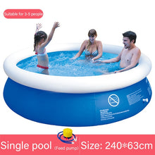 Load image into Gallery viewer, Giant Inflatable Swimming Paddling Pool Clip Net Thick Super Home Bathtub Kids Summer Bath Tub Outdoor for Children Toys
