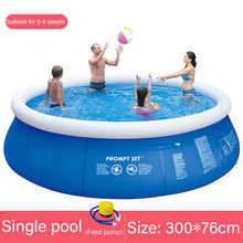 Load image into Gallery viewer, Giant Inflatable Swimming Paddling Pool Clip Net Thick Super Home Bathtub Kids Summer Bath Tub Outdoor for Children Toys
