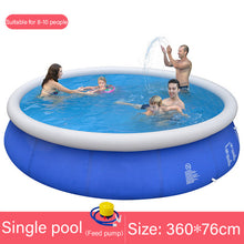 Load image into Gallery viewer, Giant Inflatable Swimming Paddling Pool Clip Net Thick Super Home Bathtub Kids Summer Bath Tub Outdoor for Children Toys
